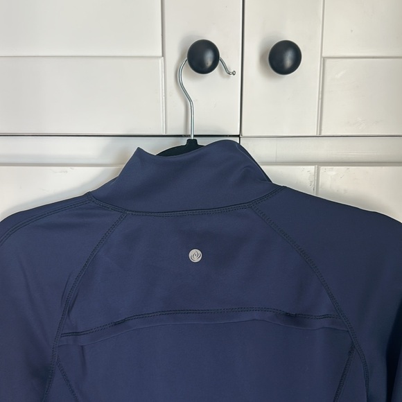 Apana Navy Blue Full Zip Sweatshirt Jacket Womens Small - Picture 5 of 7